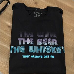 Little Big Town Black Graphic Tee